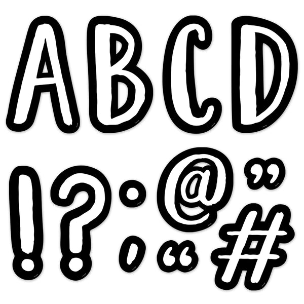 Bulletin Board Letters 0-20 Graphic by Ovi's Publishing · Creative Fabrica